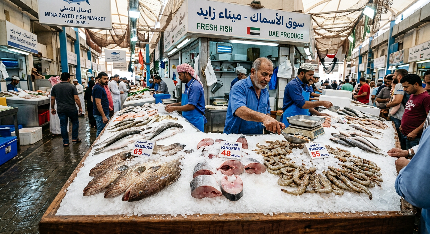 Mina Zayed Fish Market